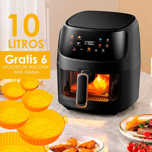 **"¡Airfryer + Regalo Especial: Molde de Silicona para una Cocina Perfecta!"**